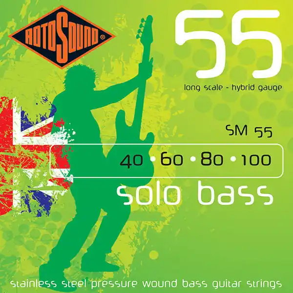 Rotosound SM55 Struny pro baskytaru Autentický