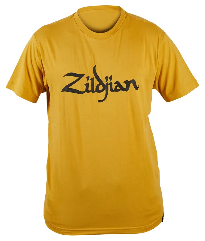 Tovární Cena ZILDJIAN Classic Logo Tee Gold Sm