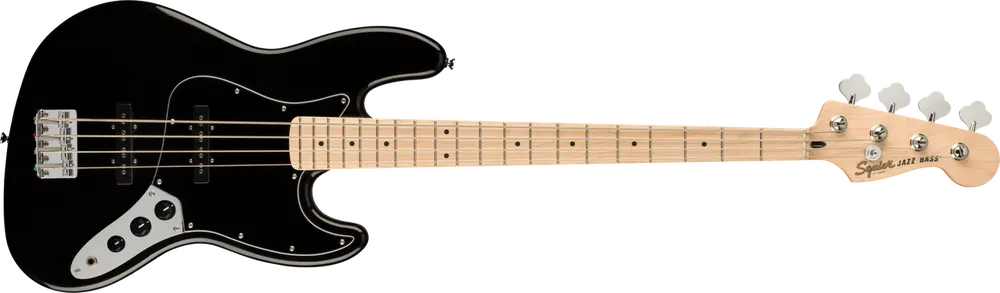 Nízká Cena Fender Squier Affinity Series Jazz Bass MN BPG Black