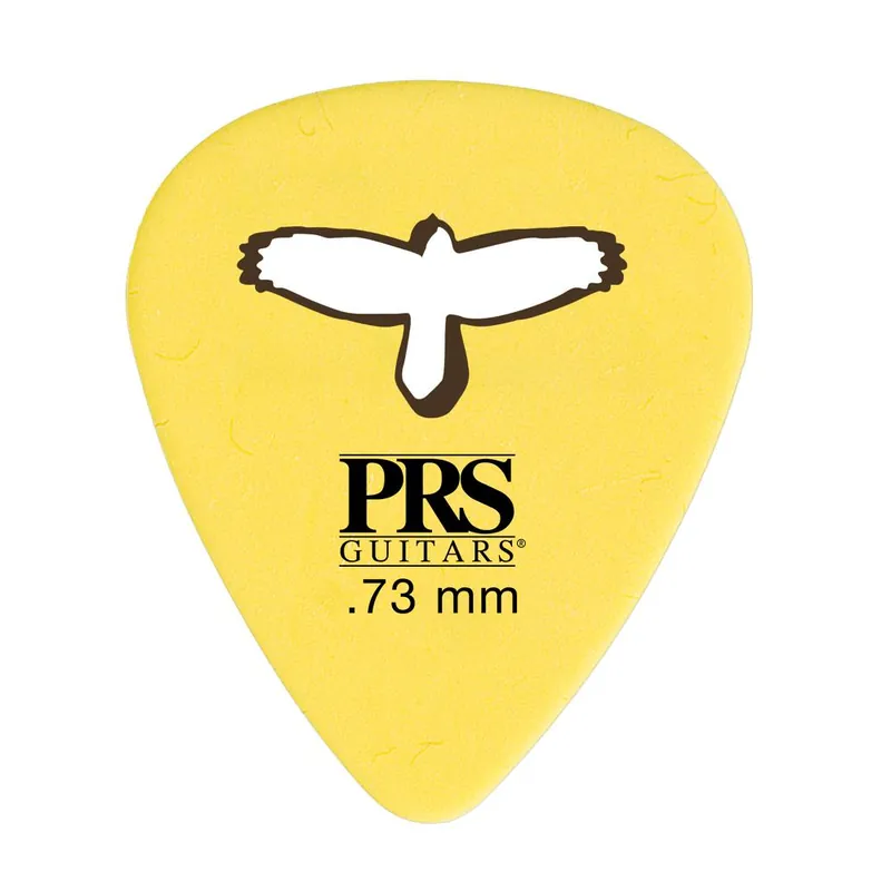 Dokud Zásoby Vydrží PRS Delrin Punch Picks, Yellow 0.73 mm