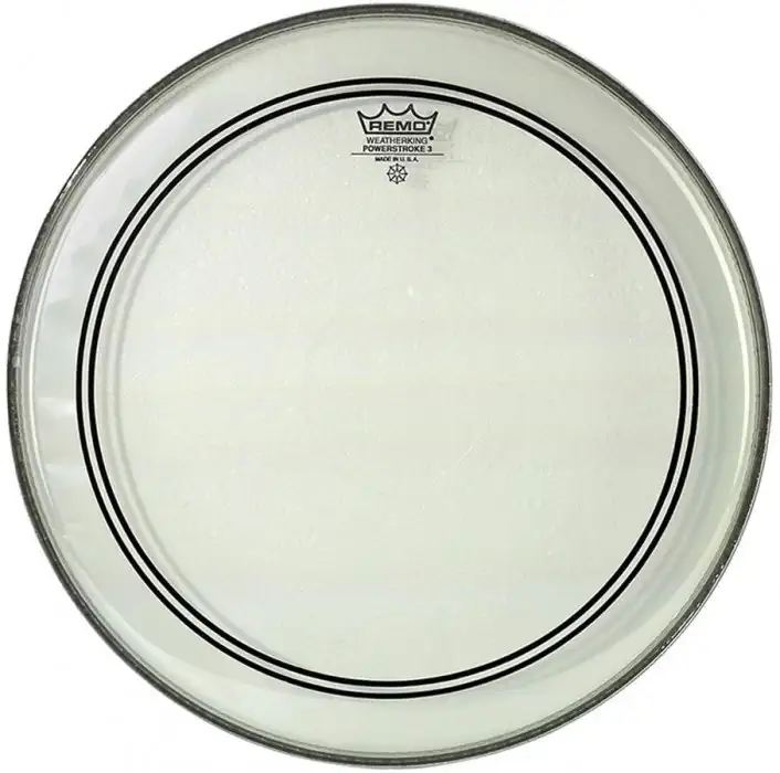 REMO Powerstroke 3 Bass Clear 22" - Clear Dot Akční Nabídka