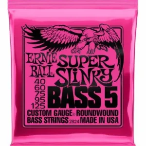 Omezená Nabídka ERNIE BALL P02824 Super Slinky Bass-5 40-125