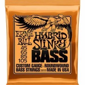 Omezená Nabídka ERNIE BALL P02833 Hybrid Slinky Bass 45-105