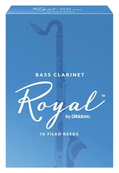 Originální RICO REB1035 Royal - Bass Clarinet Reeds 3.5 - 10 Box