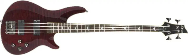 SCHECTER Omen Extreme 4 - Black Cherry Autentický
