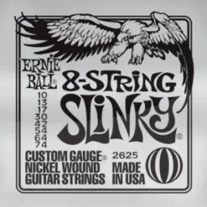 Horká Nabídka ERNIE BALL P02625 8-String Super Slinky 10-74