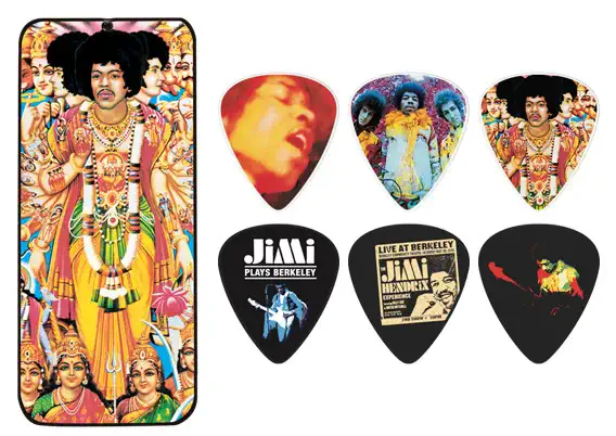 Aktuální DUNLOP Jimi Hendrix "Bold as Love" - Kolekce Trsátek