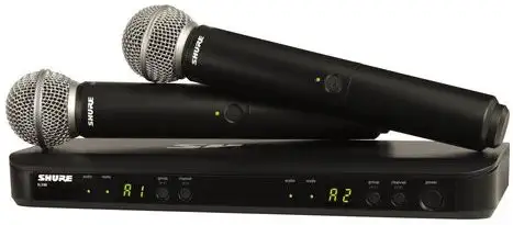 SHURE BLX288E/SM58 K3E 606 - 630 MHz Finální Výprodej
