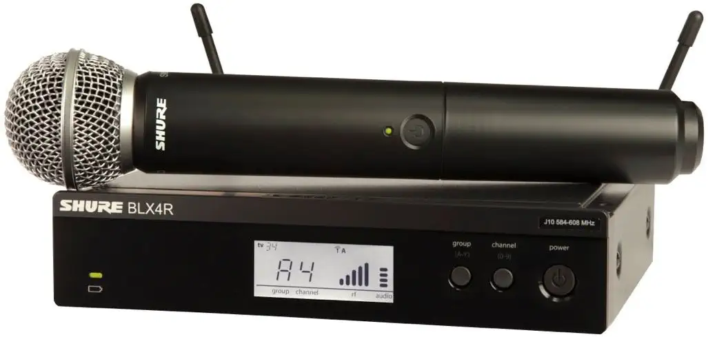 Originální SHURE BLX24RE/SM58 M17 662 - 682 MHz
