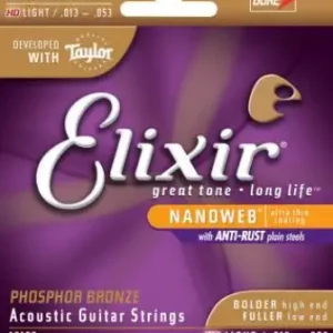 ELIXIR 16182 Phosphor Bronze HD Light Tovární Cena