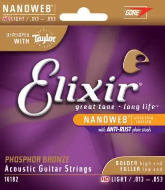 ELIXIR 16182 Phosphor Bronze HD Light Tovární Cena