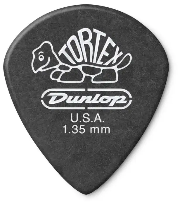 DUNLOP Tortex Pitch Black Jazz III Pick 1,35mm - 12 ks Akční Nabídka