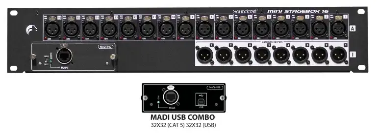 Odeslání Ihned SOUNDCRAFT Mini-Stage box 16R