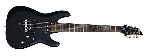 SCHECTER C-7 Deluxe Satin Black Nakupujte Hned