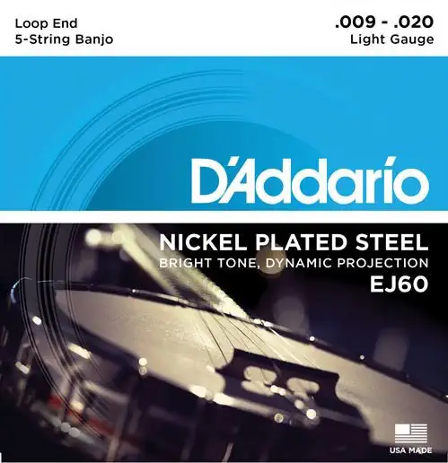 Značkový D‘ADDARIO EJ60