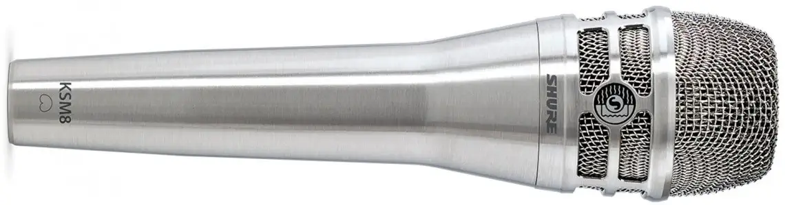 Super Cena SHURE KSM8 Nickel