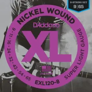 Nakupujte Hned D‘ADDARIO EXL120-8 Super Light 8-String