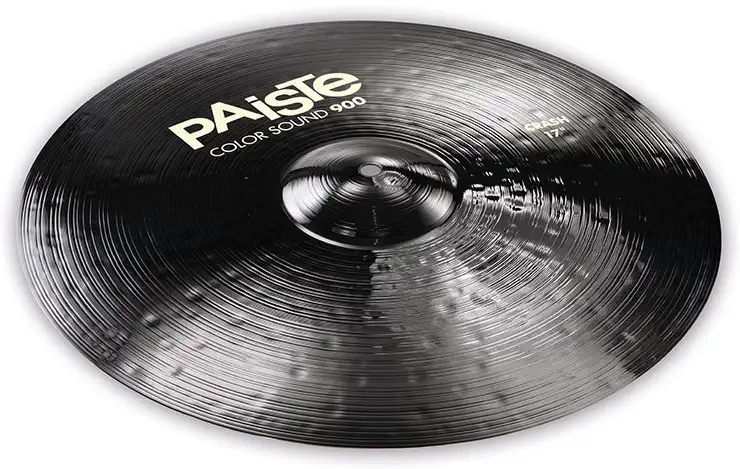 PAISTE 900 Color Sound Black Crash 17” Speciální Cena