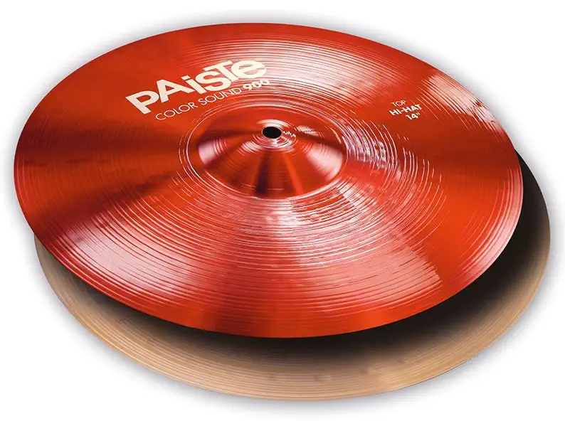 PAISTE 900 Color Sound Red Hihat 14” Zlevněný