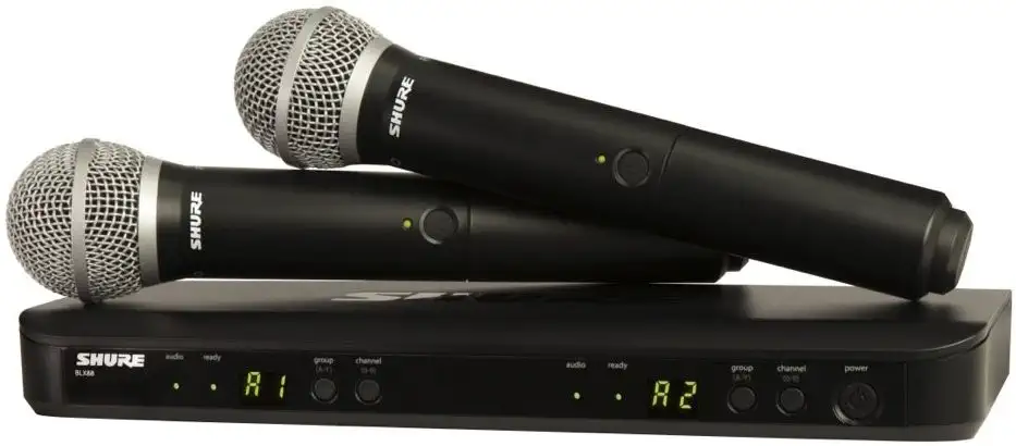 Omezená Nabídka SHURE BLX288E/PG58 H8E 518 - 542 MHz