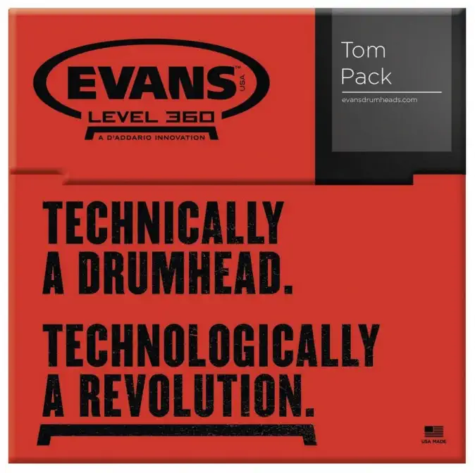 EVANS ETP-UV1-S UV1 Coated Tom Pack Standard Jen Po Omezenou Doba