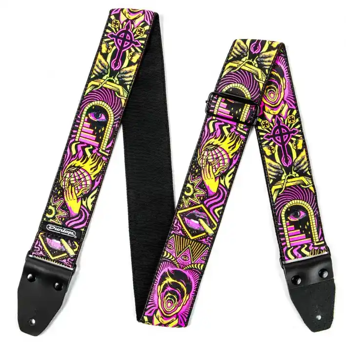 Jen Po Omezenou Doba DUNLOP ILD03 I Love Dust Strap Headspace - Orange