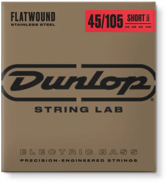 Aktuální DUNLOP DBFS45105S Flatwound Bass 45-105