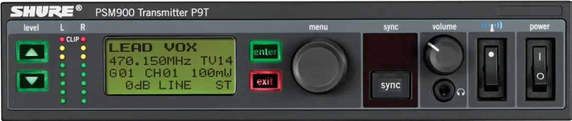 Must-Have SHURE P9TE-G7E (506-542 MHz)