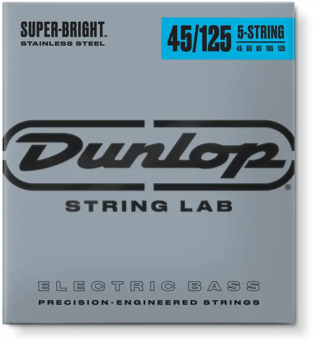 Autentický DUNLOP DBSBS45125 Stainless Steel Bass Medium