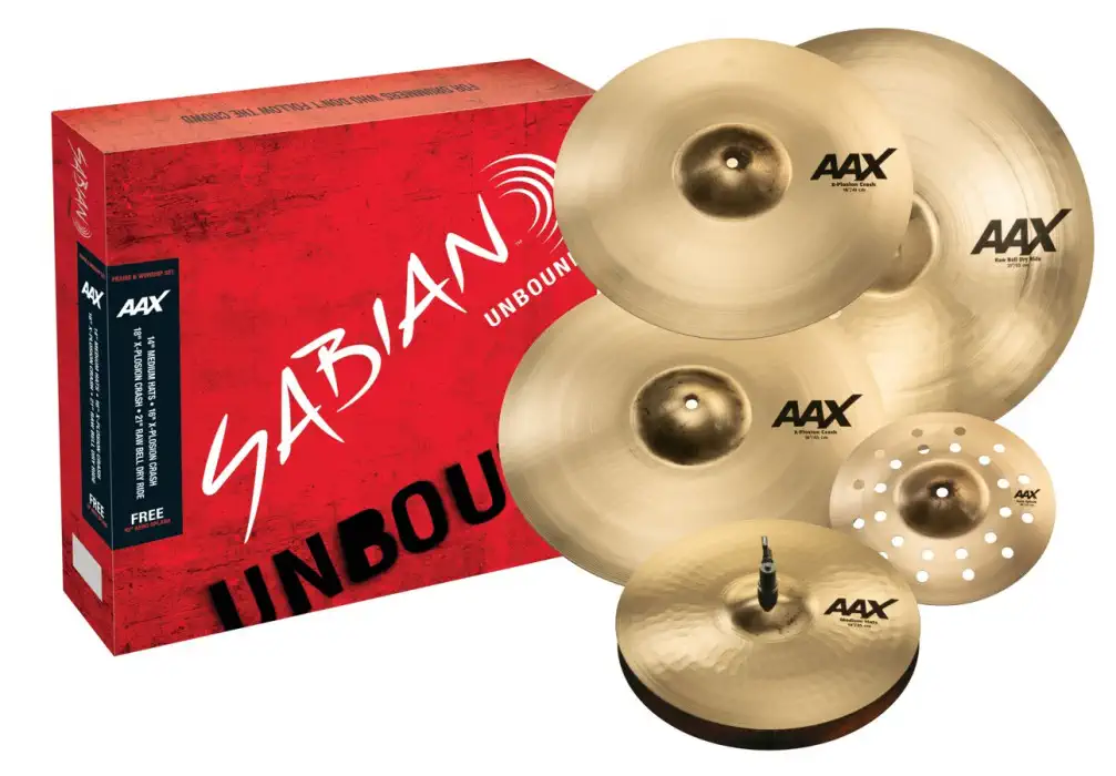 SABIAN AAX Praise And Worship Pack Brilliant Výhodná Nabídka