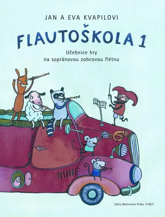 PUBLIKACE Flautoškola 1 - Eva Kvapilová, Jan Kvapil Aktuální
