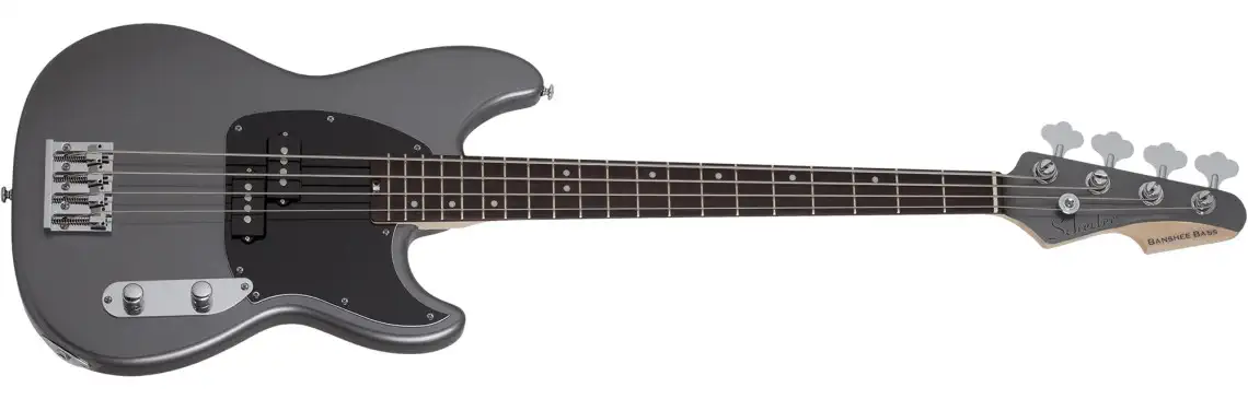 Vysoce Kvalitní SCHECTER Banshee Bass Carbon Grey