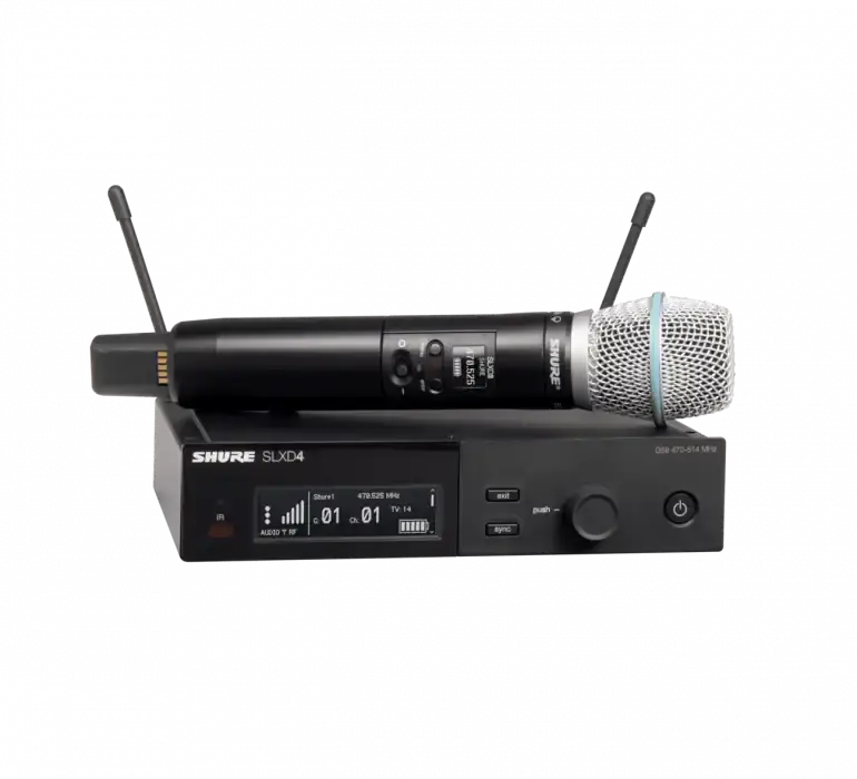 SHURE SLXD24E/B87A-S50 Novinka